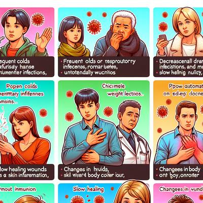 면역력 저하의 신호 10가지 숨겨진 증상 확인해보세요